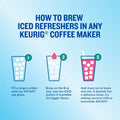 Keurig Dr Pepper . The Original Donut Shop Iced Refreshers, 20 / Box, GMT0237