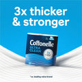 Kimberly-Clark Cottonelle Ultra Clean Toilet Paper, White, 4 / Carton, KCC55489CT