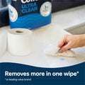 Kimberly-Clark Cottonelle Ultra Clean Toilet Paper, White, 4 / Carton, KCC55489CT