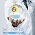 Tide Free & Gentle Detergent, White, PGC12144