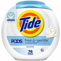 Procter & Gamble Tide Free & Gentle Laundry Detergent, 76, PGC09488