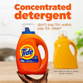 Procter & Gamble Tide Liquid Laundry Detergent, Orange, 1 Bottle, PGC12110