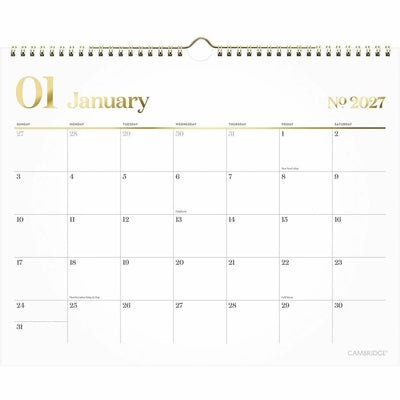 ACCO At-A-Glance WorkStyle Wall Calendar, Multi, 15", AAG1606707