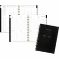ACCO At-A-Glance Signature Lite Weekly Monthly Planner, Black, 5 1/2", AAGYP200L05