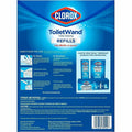 The Clorox Clorox ToiletWand Disinfecting Scrubbing Pads Toilet Cleaning Refills, White, 4 / Carton, CLO31049CT
