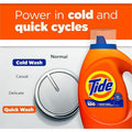 Procter & Gamble Tide Liquid Laundry Detergent, Orange, 4 / Carton, PGC12110CT
