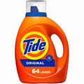 Procter & Gamble Tide Liquid Laundry Detergent, Orange, 4 / Carton, PGC12110CT