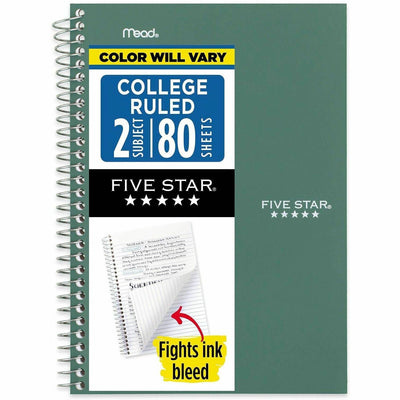 ACCO Mead College Ruled Notebook, 6" x 9 1/2", MEA840029