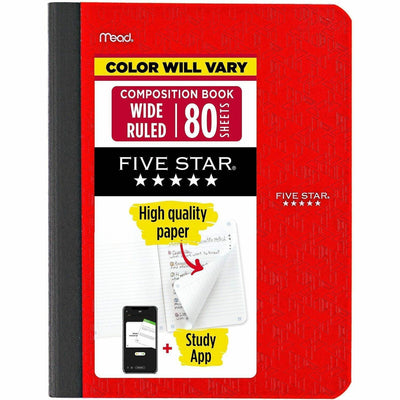 ACCO Mead Wide Ruled Composition Book, 7 1/2" x 9 3/4", MEA950033