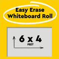 3M Post-it Easy Erase Whiteboard Roll, 6'x4', 48", MMMEE6X4
