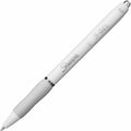 Newell Sharpie S-Gel, White Fashion Barrel, Medium Point (0.7mm), 4 / Pack, SAN2206098