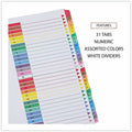 Universal Index Divider, 1 Set, UNV24814