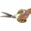 Acme United Westcott Carbo Titanium Bent Scissors, Green, ACM16445