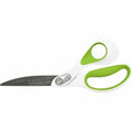 Acme United Westcott Carbo Titanium Bent Scissors, Green, ACM16445
