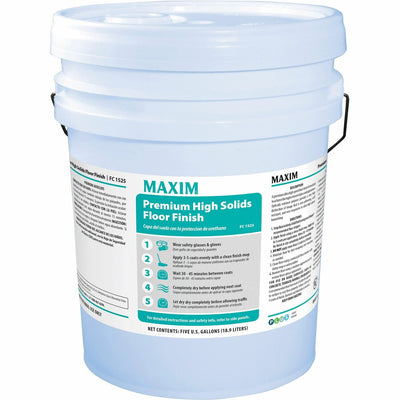 Midlab Premium High Solids Floor Finish, White, MLB15250005