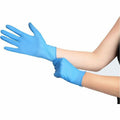 Remcoda Extra-Strength Nitrile Gloves, Blue, 100 / Box, RMLNIT103M