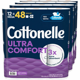 Kimberly-Clark Professional Ultra Comfort Toilet Paper, White, 4 / Carton, KCC55494CT