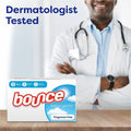 Procter & Gamble Bounce Free & Gentle Dryer Sheets, White, 4 / Carton, PGC55312CT