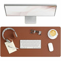 Smead Waterproof Desk Pad, Saddle, SMD64832
