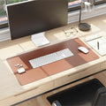 Smead Waterproof Desk Pad, Saddle, SMD64832