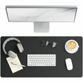 Smead Waterproof Desk Pad, Charcoal, SMD64833
