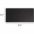 Smead Waterproof Desk Pad, Charcoal, SMD64833