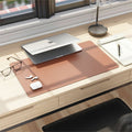 Smead Waterproof Desk Pad, Saddle, SMD64837