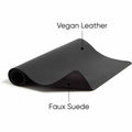 Smead Waterproof Desk Pad, Charcoal, SMD64838