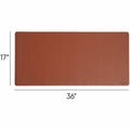 Smead Waterproof Desk Pad, Saddle, SMD64827