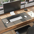 Smead Waterproof Desk Pad, Charcoal, SMD64828