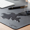 Smead Waterproof Desk Pad, Charcoal, SMD64828