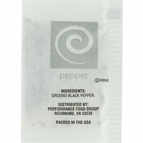 Sugar Foods Pepper Packets, 3 / Carton, SUG09288