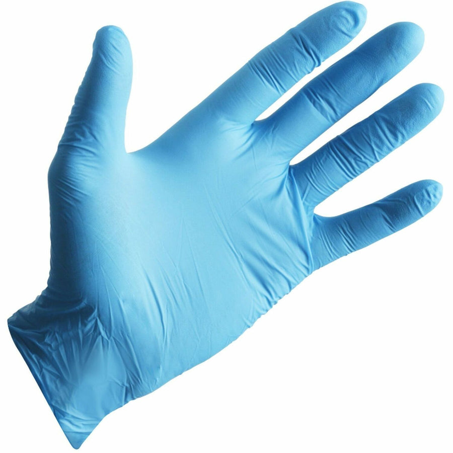 Remcoda Nitrile Exam Gloves, Medium, Blue, 100 / Box, RMLMNIT103M