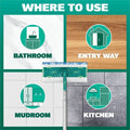Swiffer Sweeper HvyDty Mop Cloths, Blue, 10 / Each, PGC76471