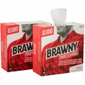Georgia Pacific . Brawny Professional D300 DRC Wipers, White, 10 / Carton, GPC20075