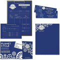 Wausau Paper . Wausau Paper Astrobrights 24 lb Colored Paper, Blast-off Blue, 8 1/2" x 11", 500 / Ream, WAU21906