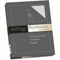 Southworth Company, Agawam, MA 24lb Parchment Specialty Paper, Gray, 8 1/2" x 11", 100 / Pack, SOUP974CK336