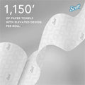 Kimberly-Clark Scott Pro Paper Towel, White, 6 / Case, KCC25703