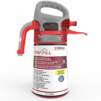 S. C. Johnson & Son TruFill Floor Cleaner Dispensing System, Red, 1 Carton, SJN684501