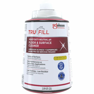 S. C. Johnson & Son TruFill Heavy-Duty Floor Cleaner, Red, SJN684502