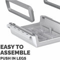 Fellowes Breyta Monitor Stand, White, FEL100098565