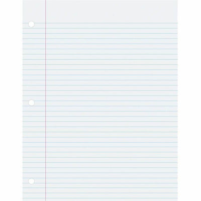 Dixon Ticonderoga Pacon College-Ruled Filler Paper, 8 1/2" x 11", 1 Pack, PACP2405