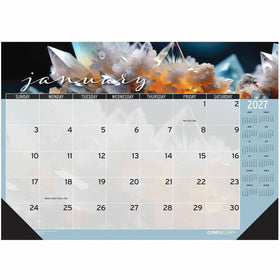 House of Doolittle Recycled Macro View Desk Pad, Multi, 18 1/2", HOD1486