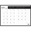 House of Doolittle Recycled Deco Days Planner, Black, 11", HOD29102
