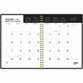 House of Doolittle Recycled Deco Days Planner, Black, 11", HOD29102