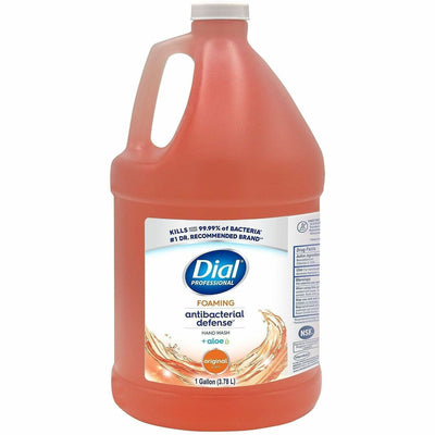 Henkel Dial Antibacterial Defense Foaming Handwash, Orange, 4 / Carton, DIA35452CT