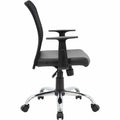 Norstar Office Boss Budget Mesh Task Chair, Black, BOP6116CCS