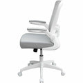 Norstar Office Boss Flip Arm Mesh Back Task Chair, Gray, BOP6366WTGY