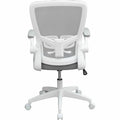 Norstar Office Boss Flip Arm Mesh Back Task Chair, Gray, BOP6366WTGY