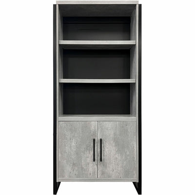 Martin Furniture Mason Concrete Laminate Unit, Gray, MRTIMMN3678DC